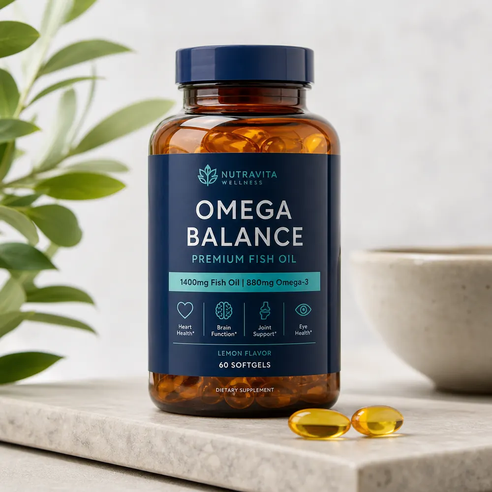 Omega Balance Softgels bundle